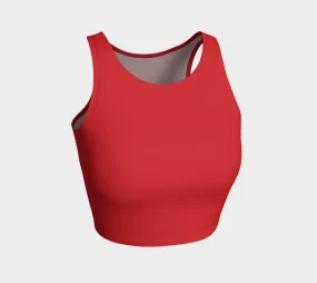 Red Rose Crop Top