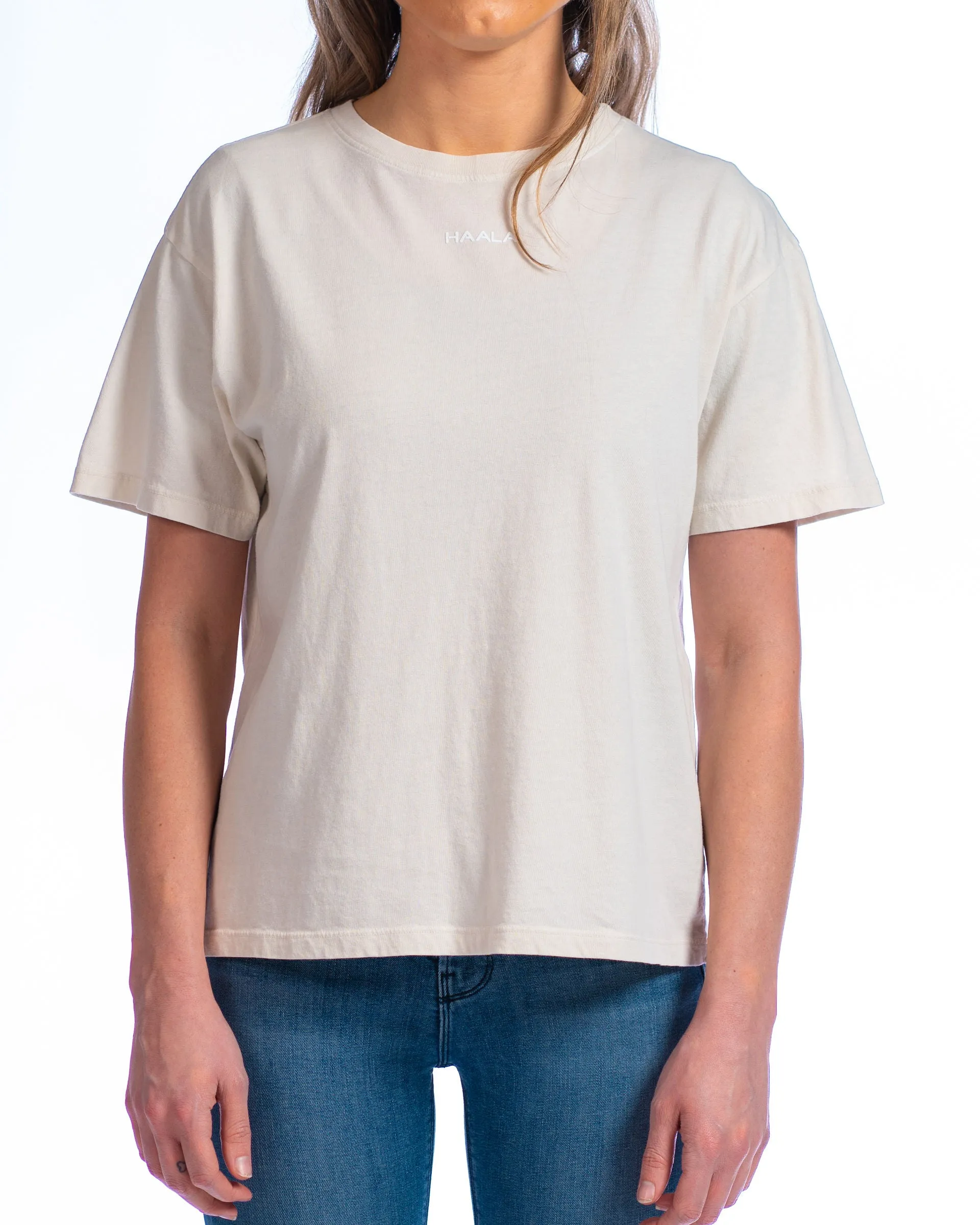 Relaxed Crew T-shirt : Bone White