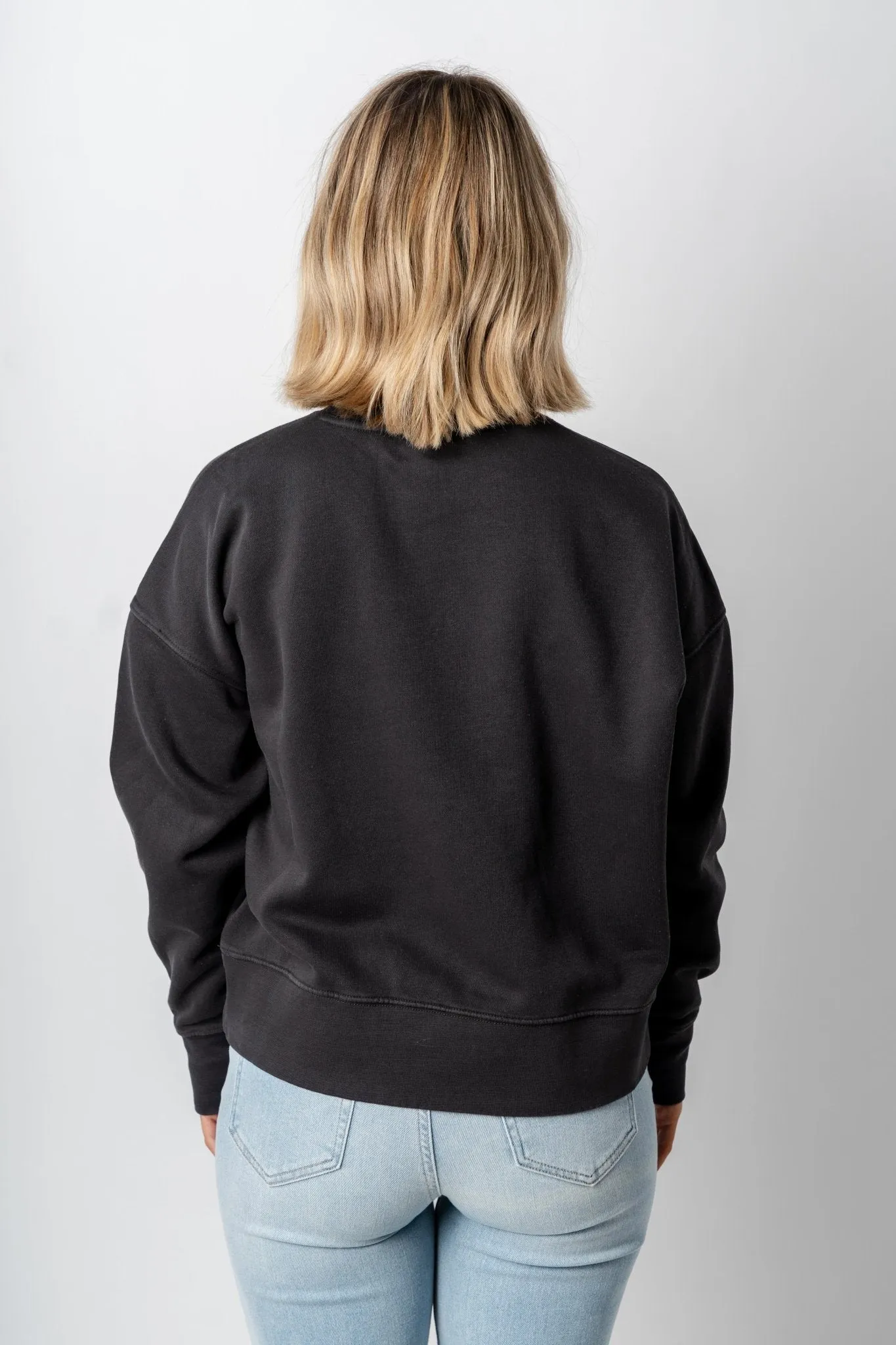 Rolling Stones dice sweatshirt smoke