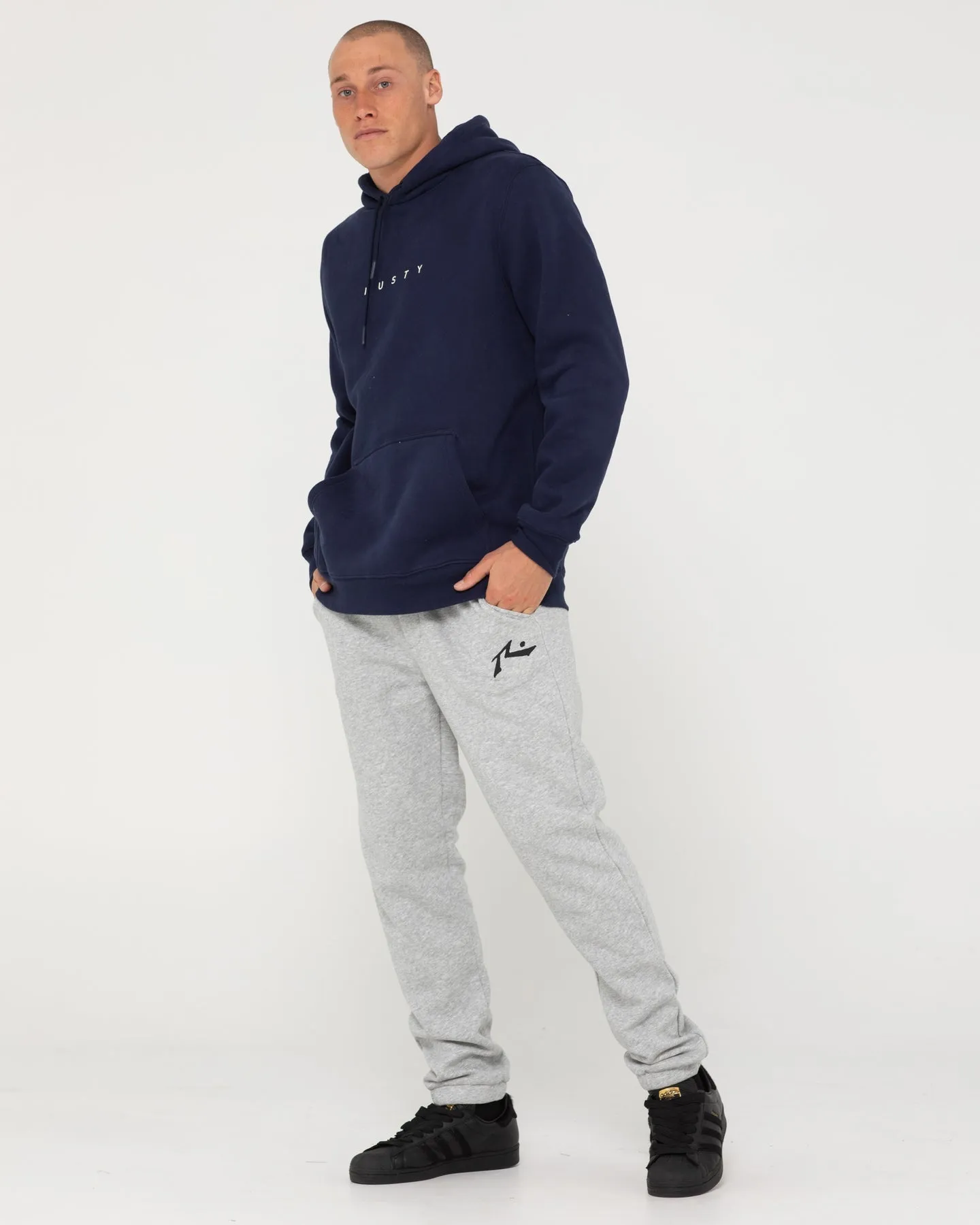 Rusty One Hit Wonder Trackpant Boys - Grey Marle