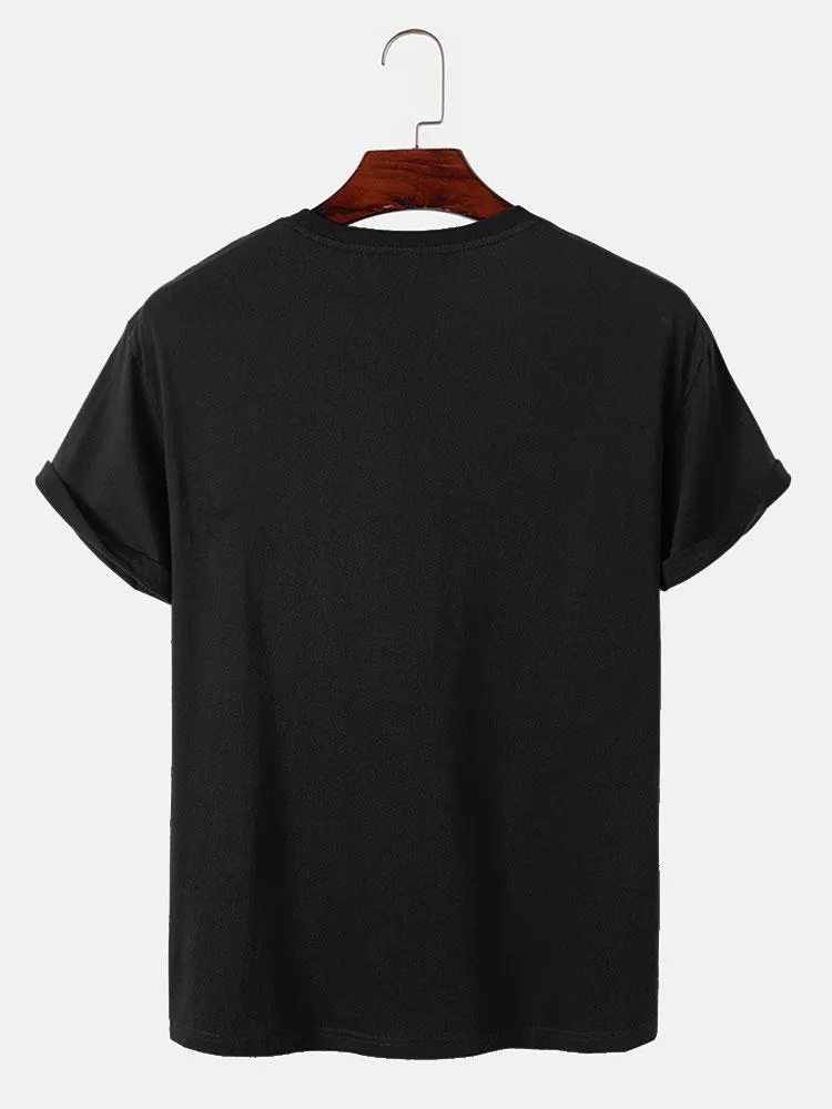 Slogan Santa Print T-Shirt