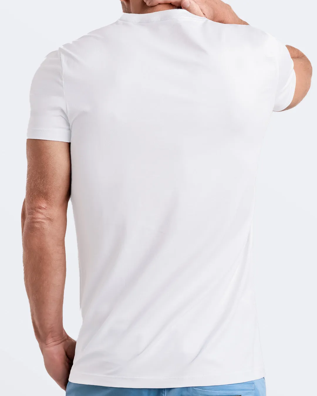 SOFT WHITE - Modal Cotton T-Shirt