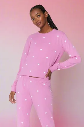 Spiritual Gangster Heart Crop Sweatshirt