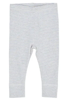 STRIPED LEGGINGS - LT. BLUE STRIPE