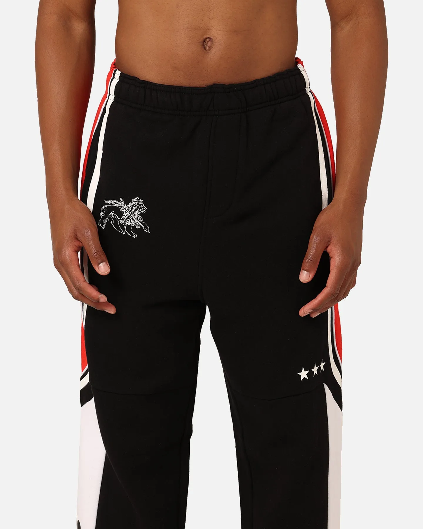Stussy Football Panelled Track Pants Black