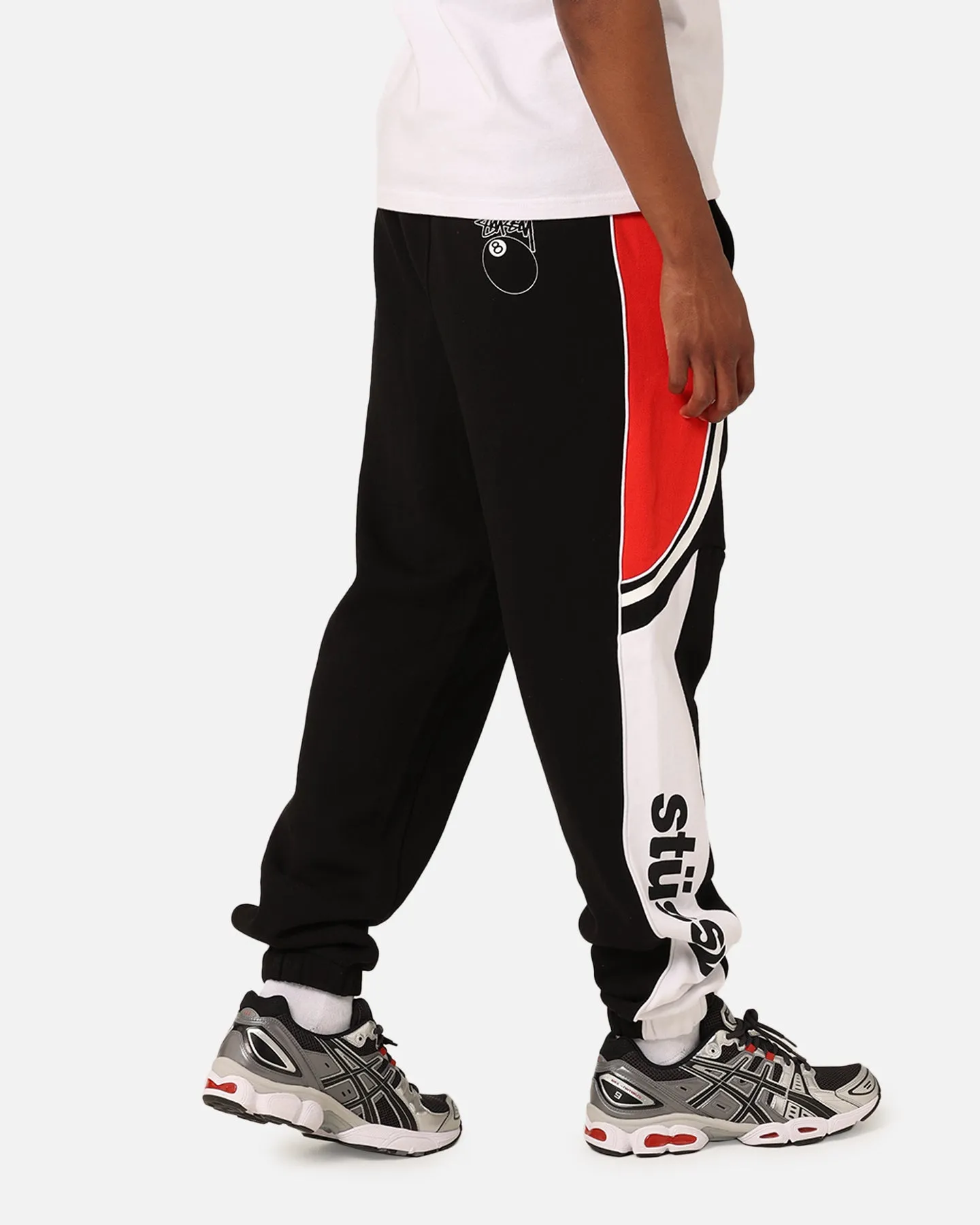Stussy Football Panelled Track Pants Black