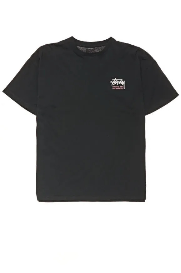 Stussy Stock Relaxed Tee Black ST102004