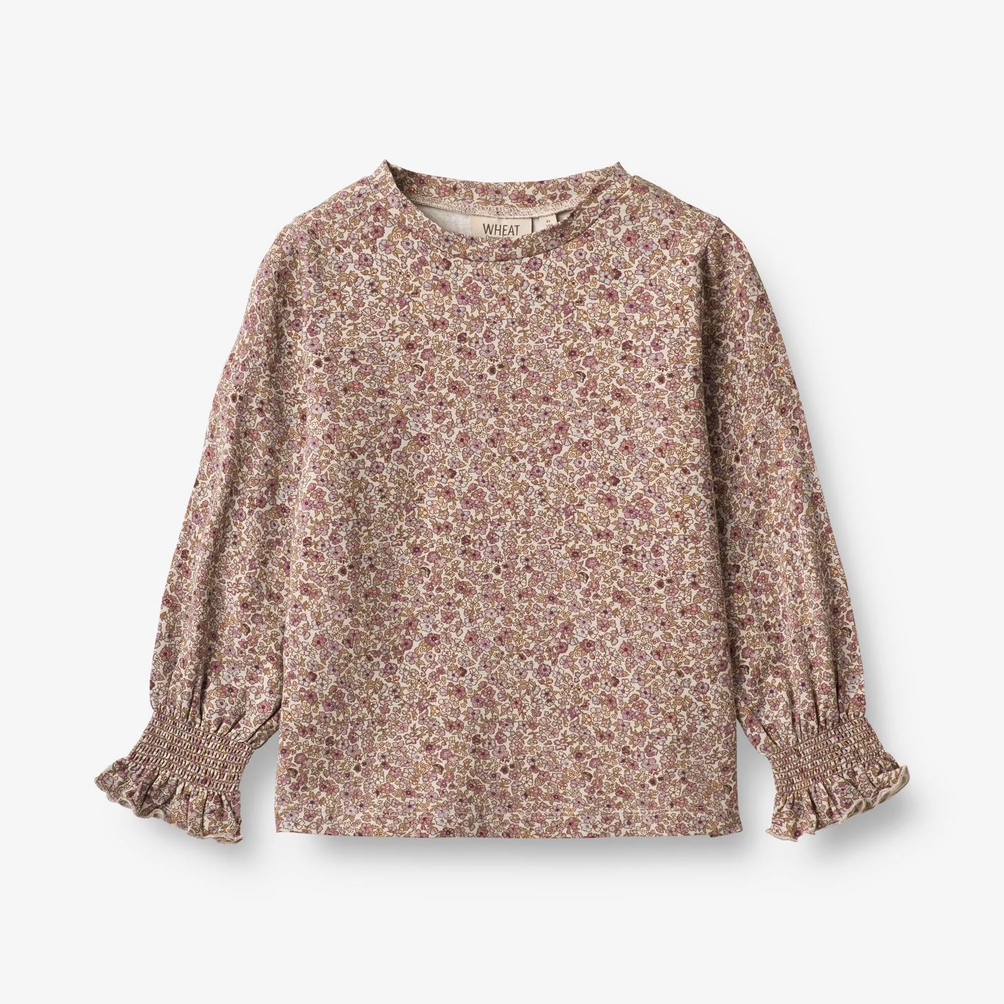 T-Shirt Norma - grey rose flowers