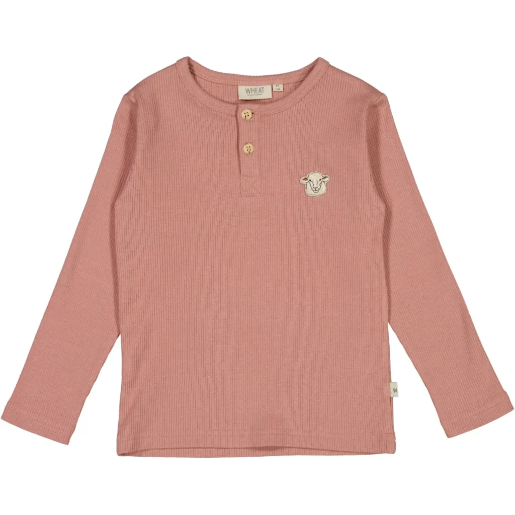 T-Shirt Sheep Badge - rose cheeks