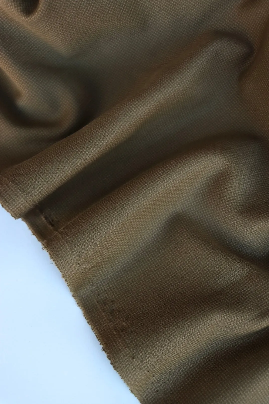 Tapenade Mini Check Polartec Power Stretch Fleece