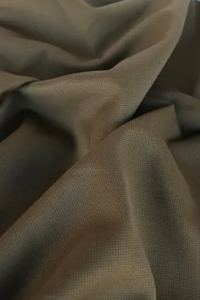 Tapenade Mini Check Polartec Power Stretch Fleece