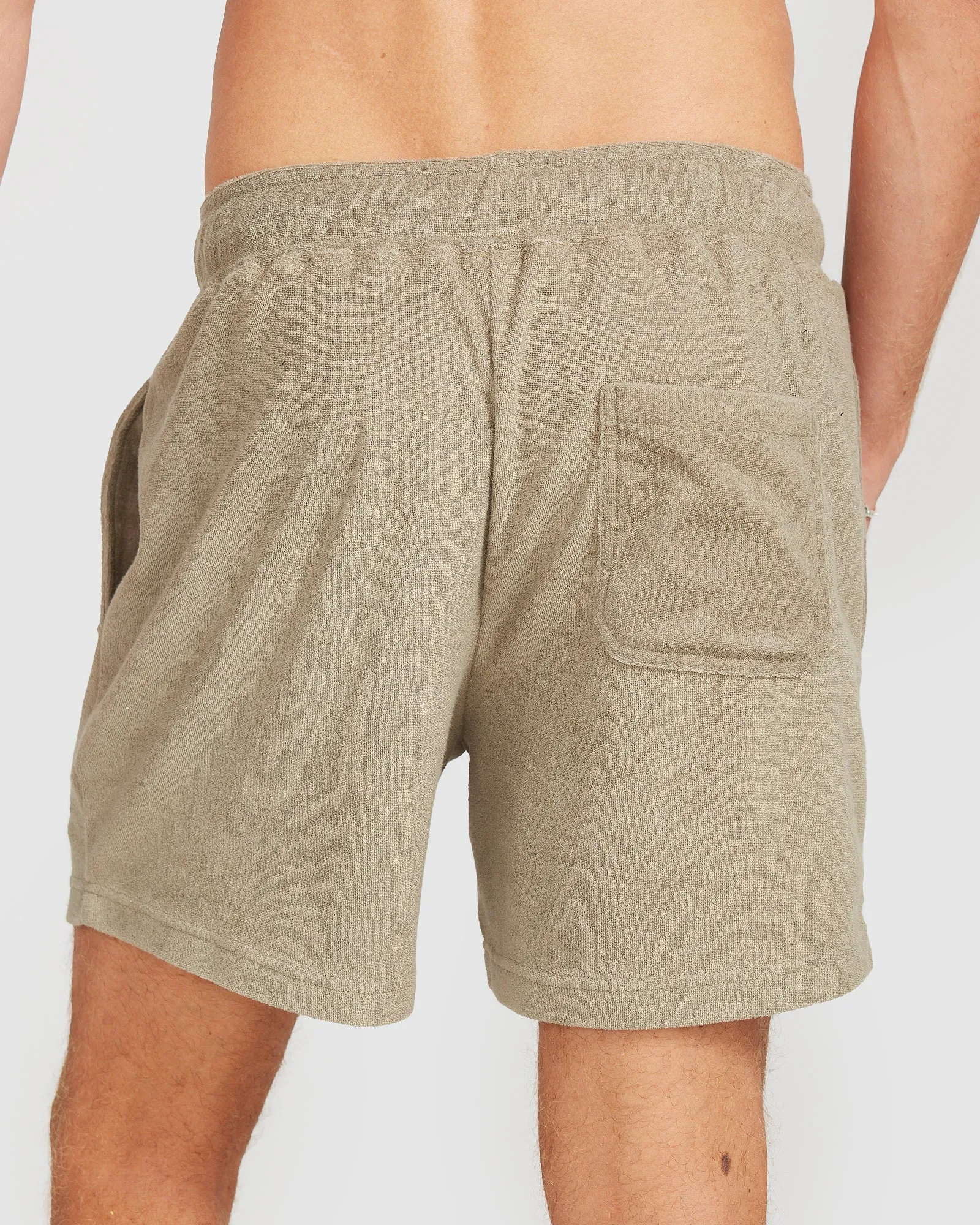 Terry Shorts Olive