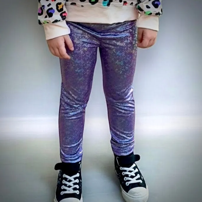 The Hologram Legging - Purple