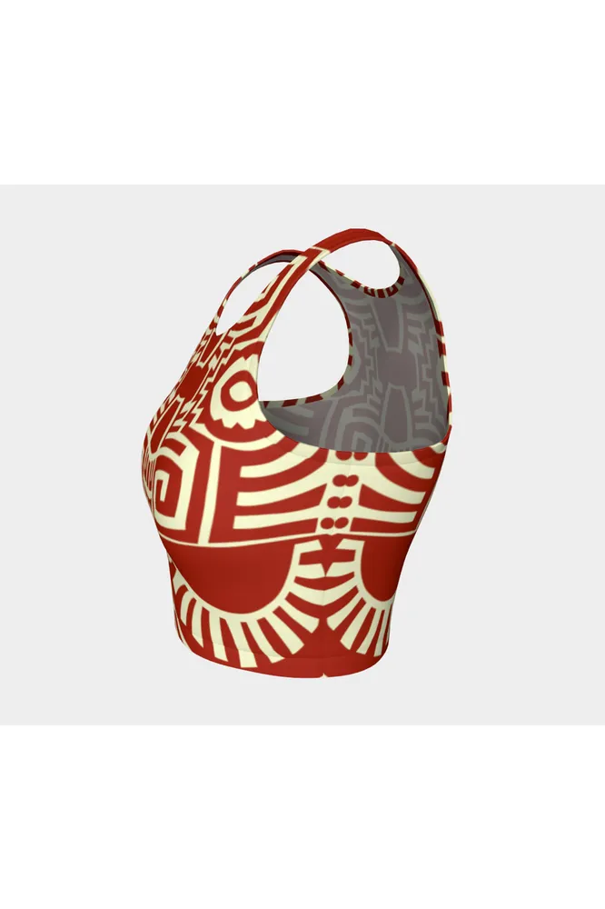 Tribal Athletic Crop Top