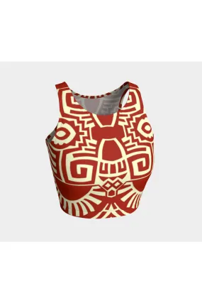 Tribal Athletic Crop Top