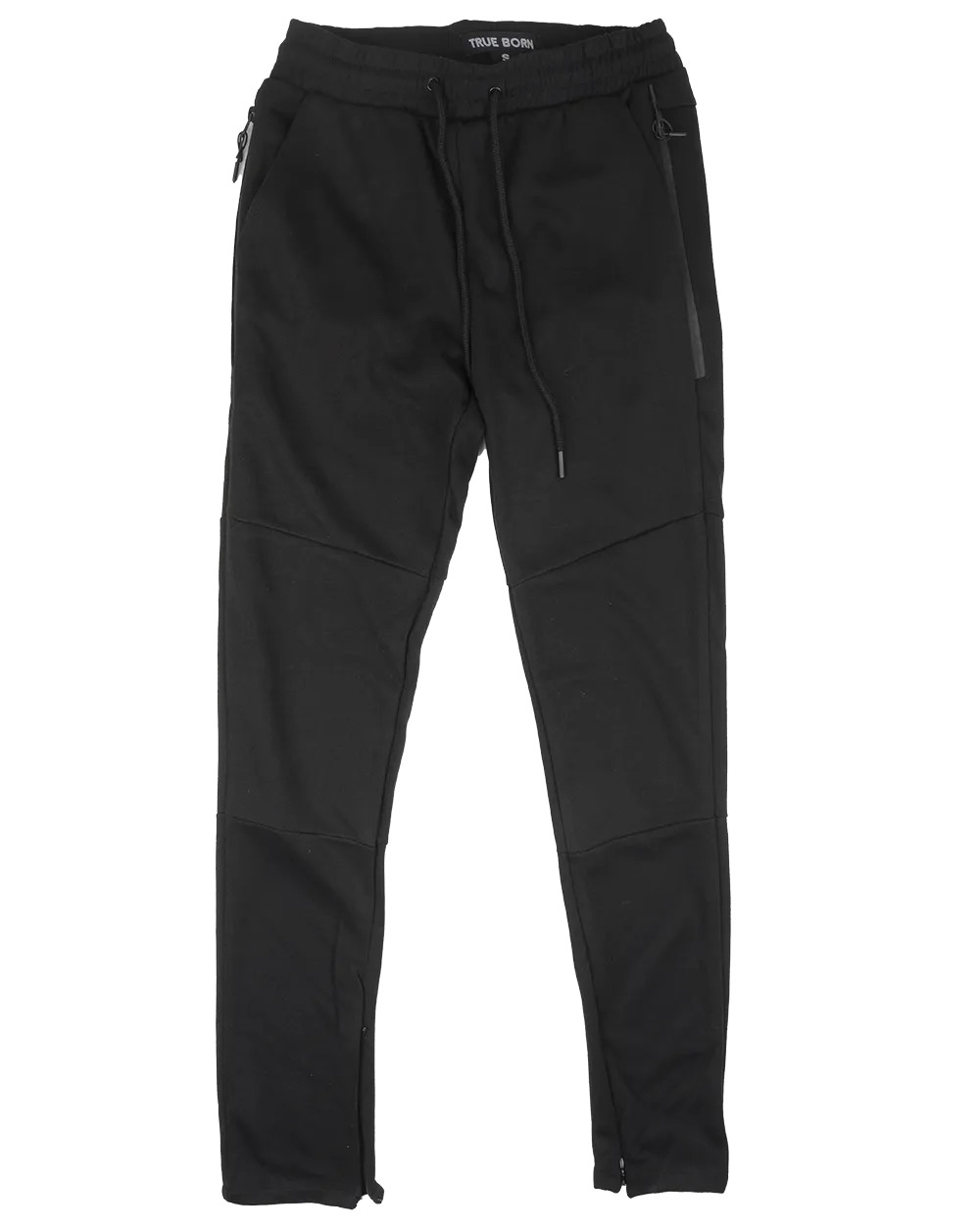 TRUE BORN TRACK JACKET & PANTS SET BLACK - TF404-TF401