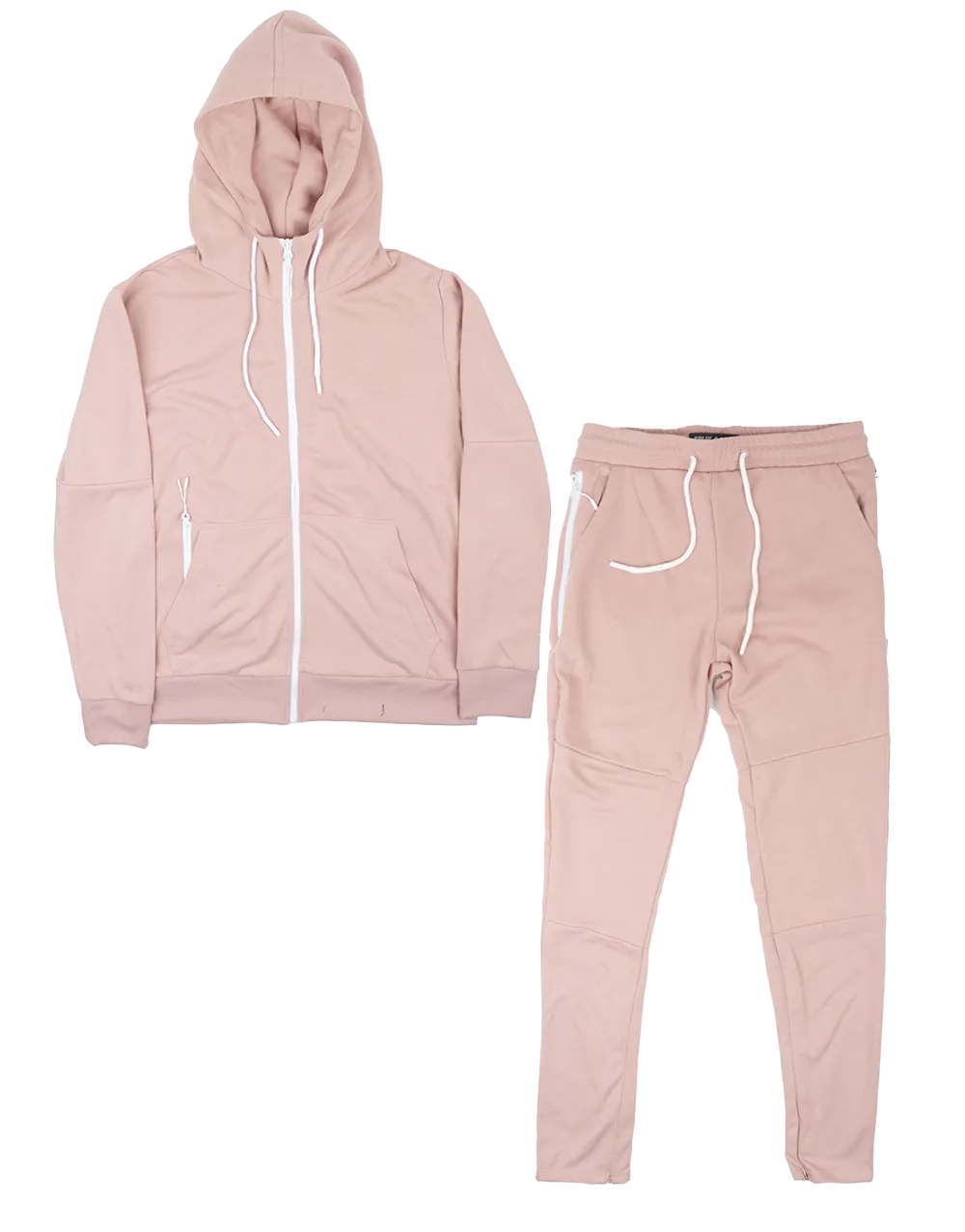 TRUE BORN TRACK JACKET & PANTS SET PINK - TF501-TH504