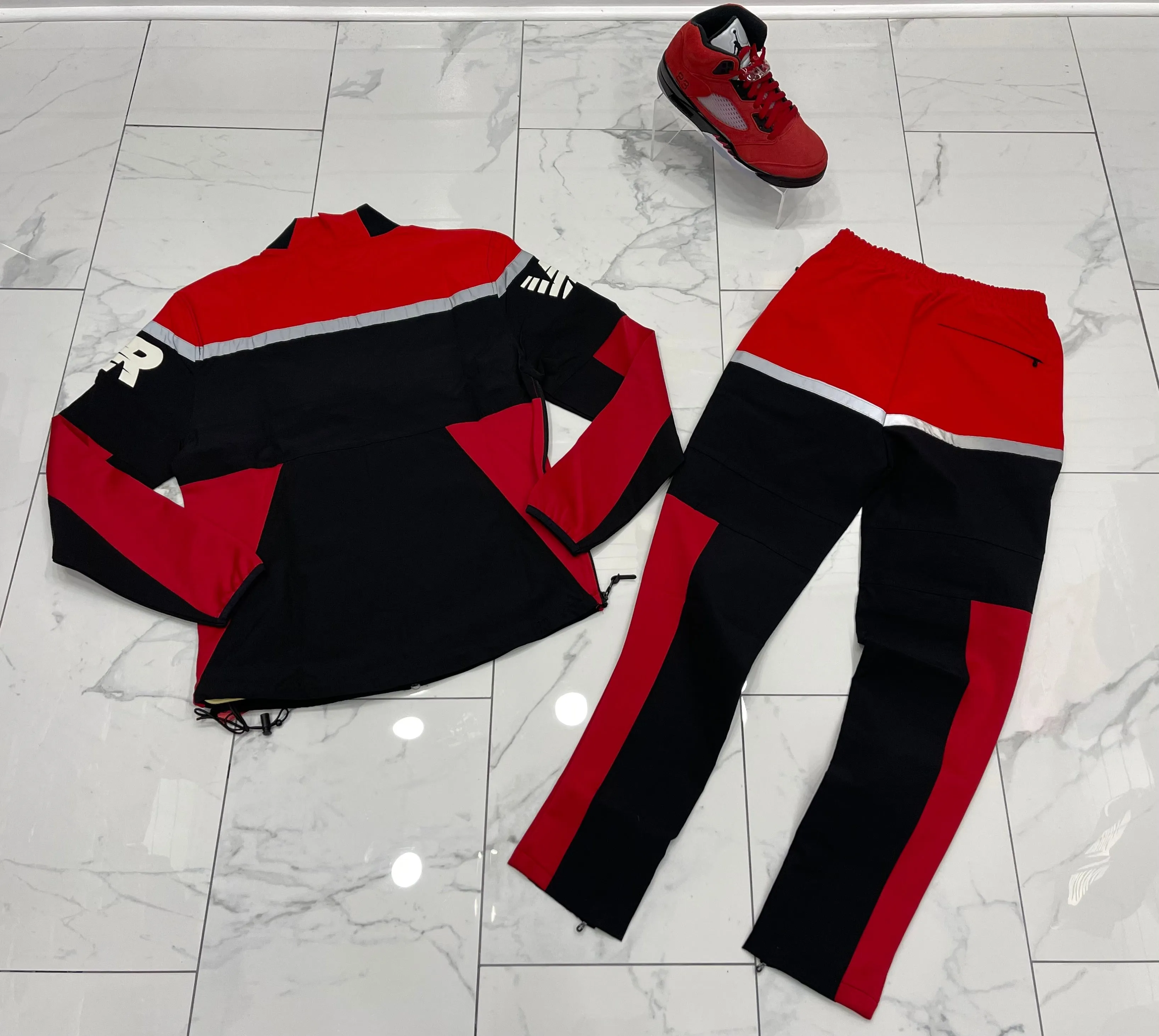 Vie Riche Lightweight Race Track Jacket   Race Track Pants