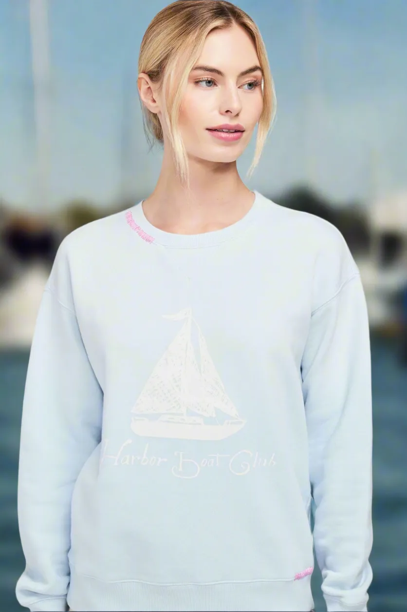 Wildfox Harbor Boat Club Cody Sweatshirt
