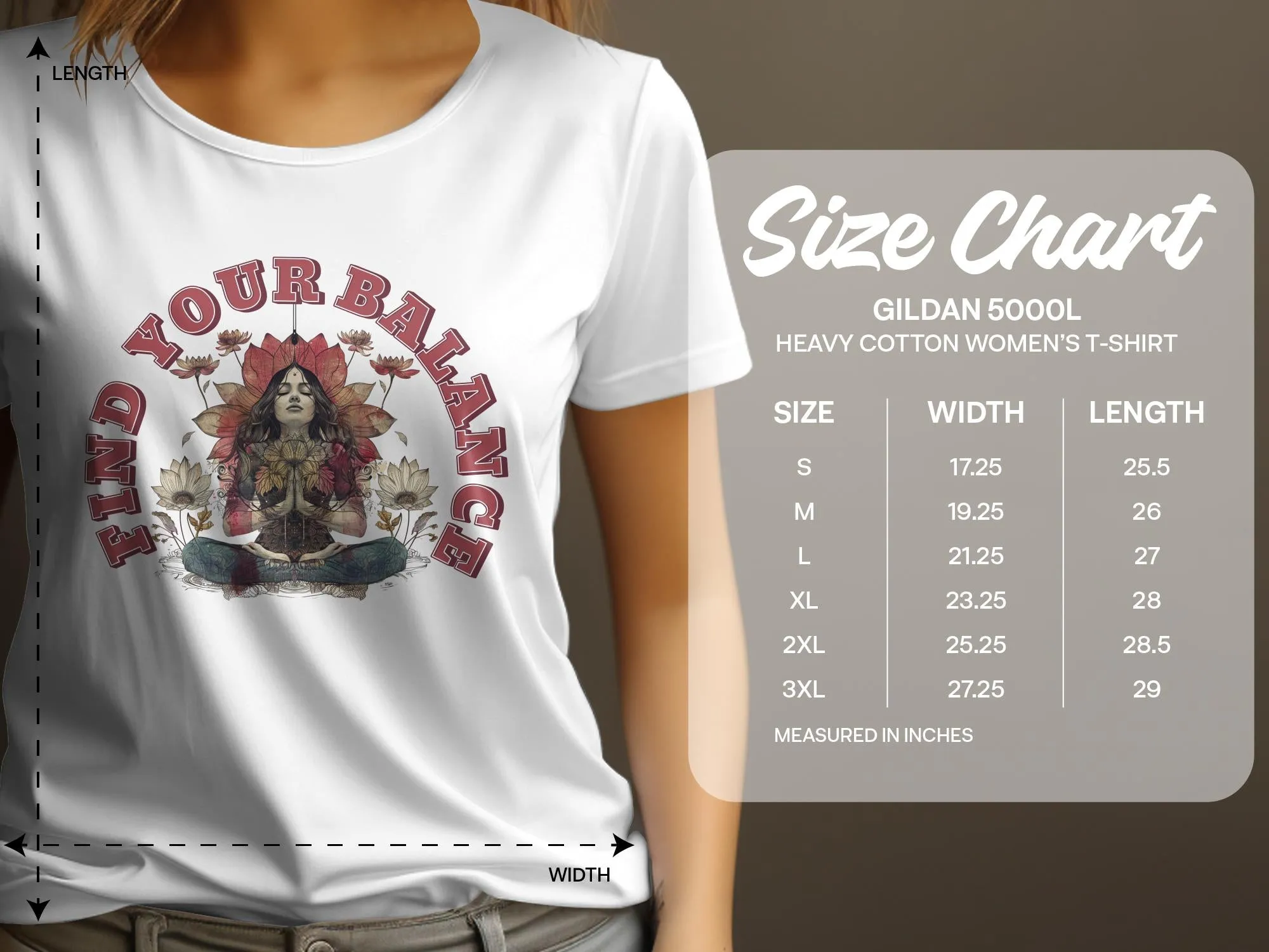 Women Yoga Design T Shirt Zen Tee, Find Your Balance Graphic Tee, Yoga Meditation Top,Womens Inspirational Zen Shirt, Zen Yoga Tee #3
