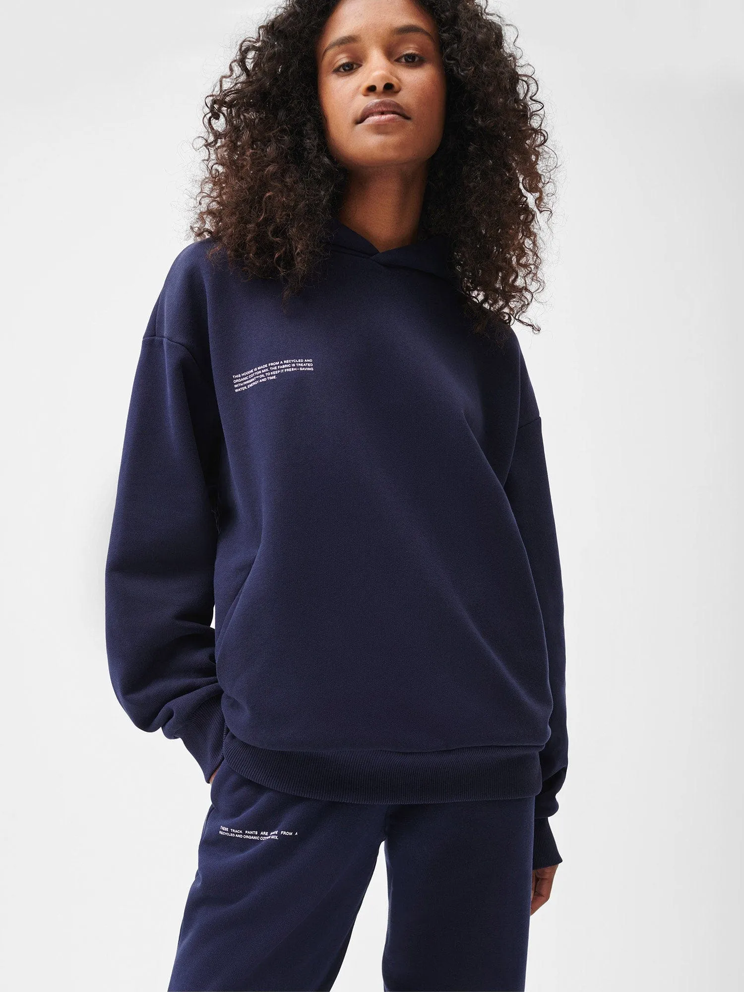 Womens 365 Heavyweight Track Pants—navy blue