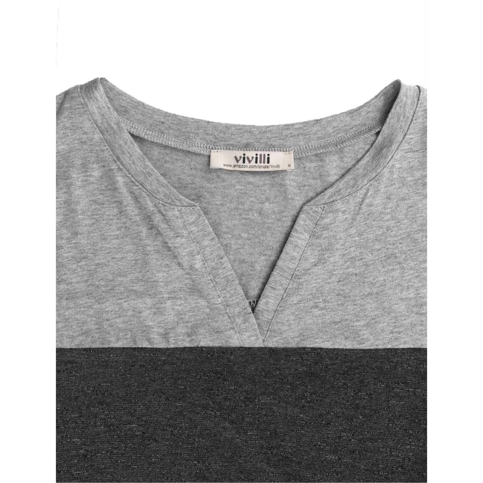 Women's Casual Henley V Neck Tank Tops Sleeveless Workout Shirts with Twist Knot