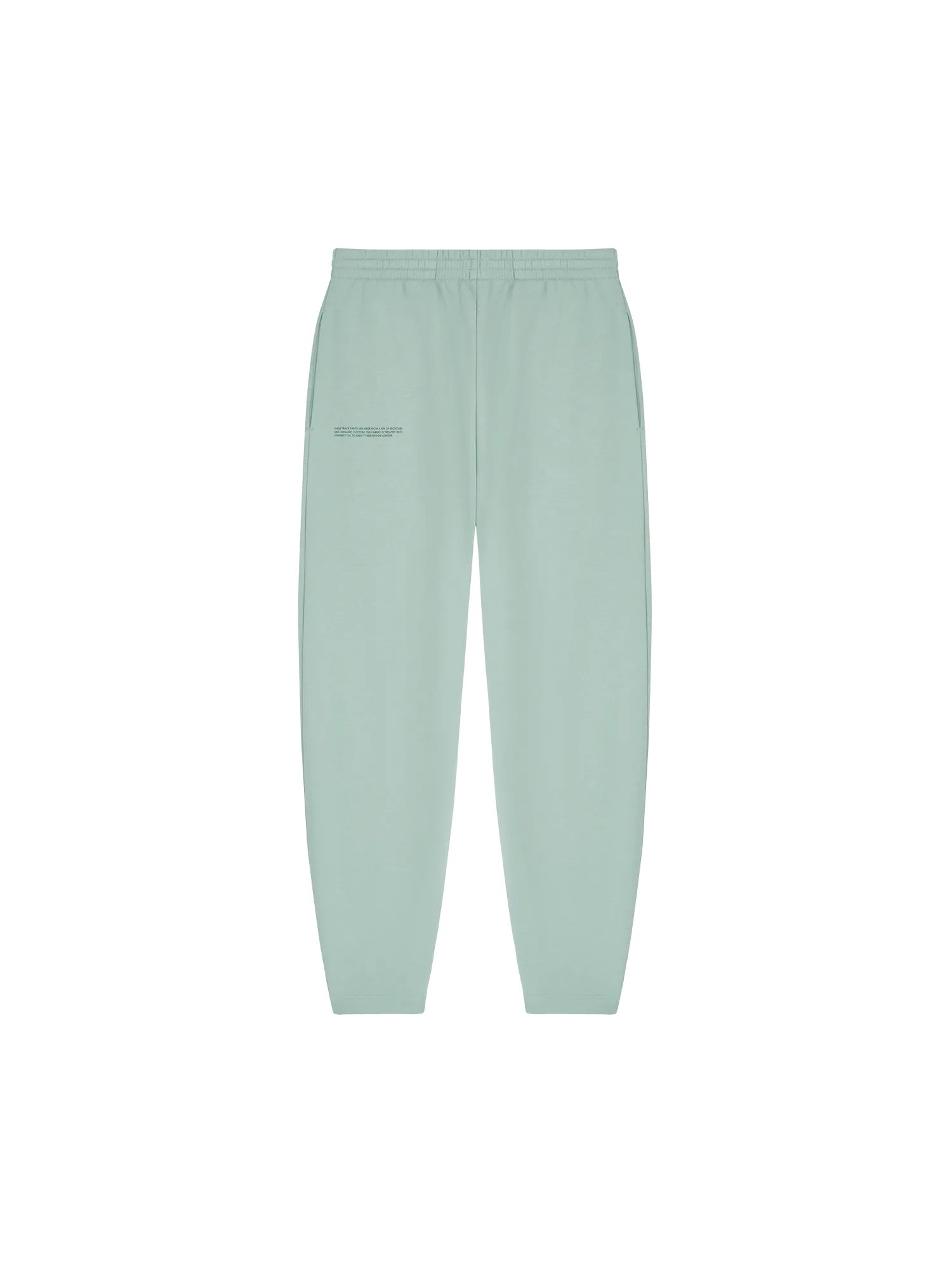 Womens DNA Barrel-Leg Track Pants—eucalyptus blue