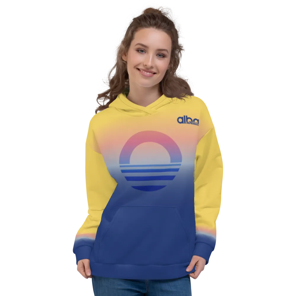 Women's Hooded Sweatshirt - Evening Sun