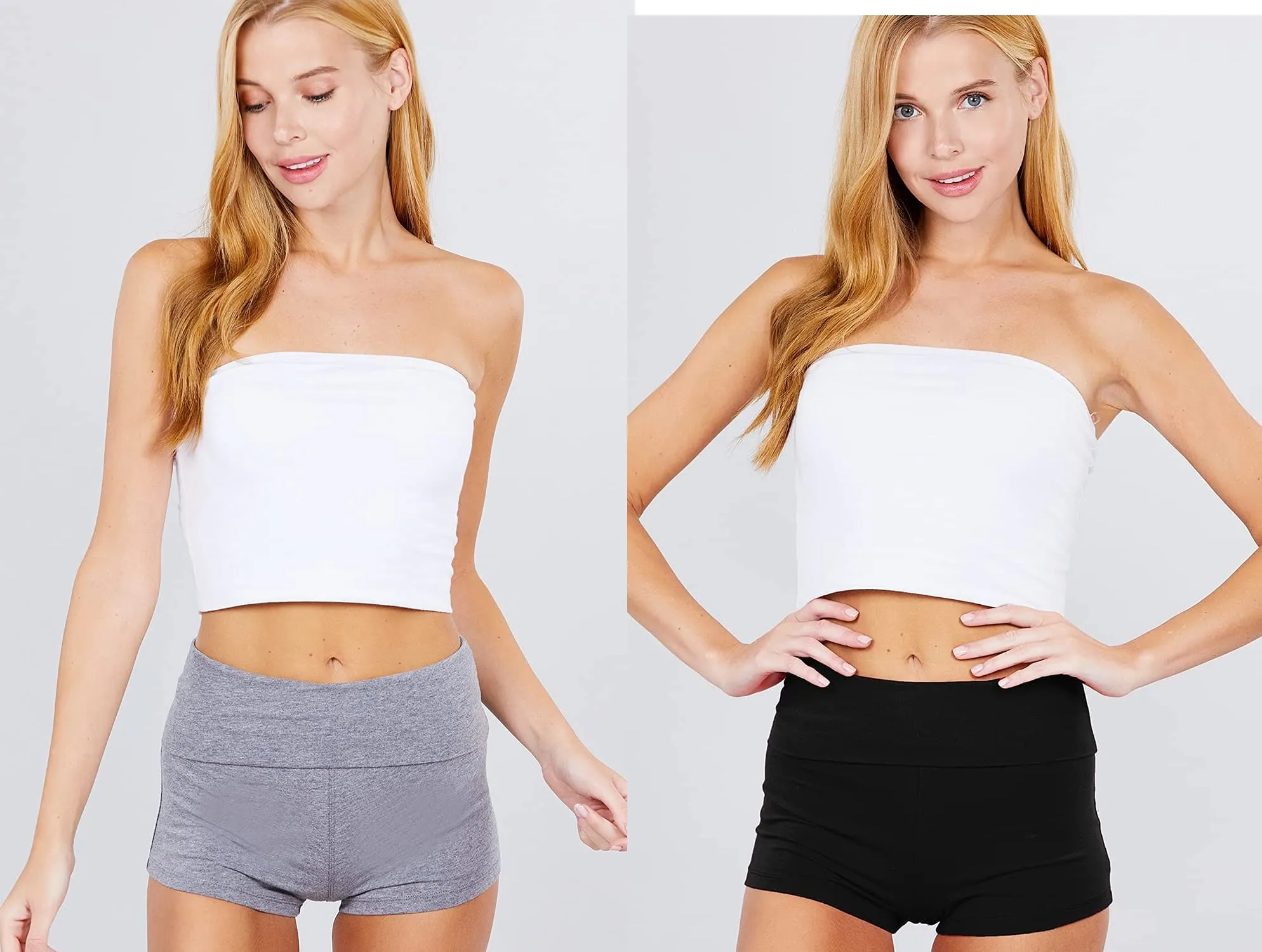 Womens-Stretch Sport Yoga Short Pants