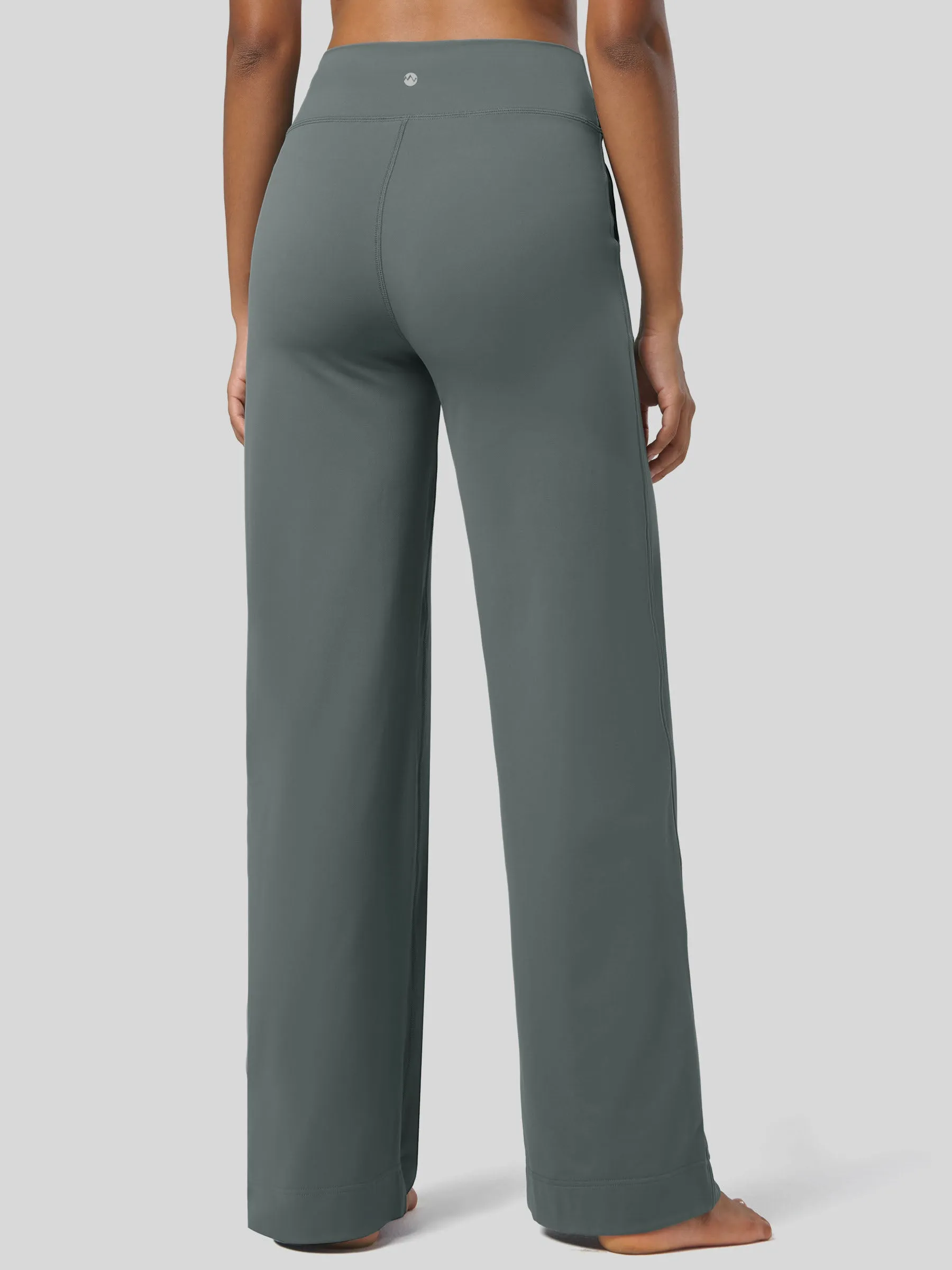 Women's Wide Leg Drawstring Yoga Pants 29 Inch