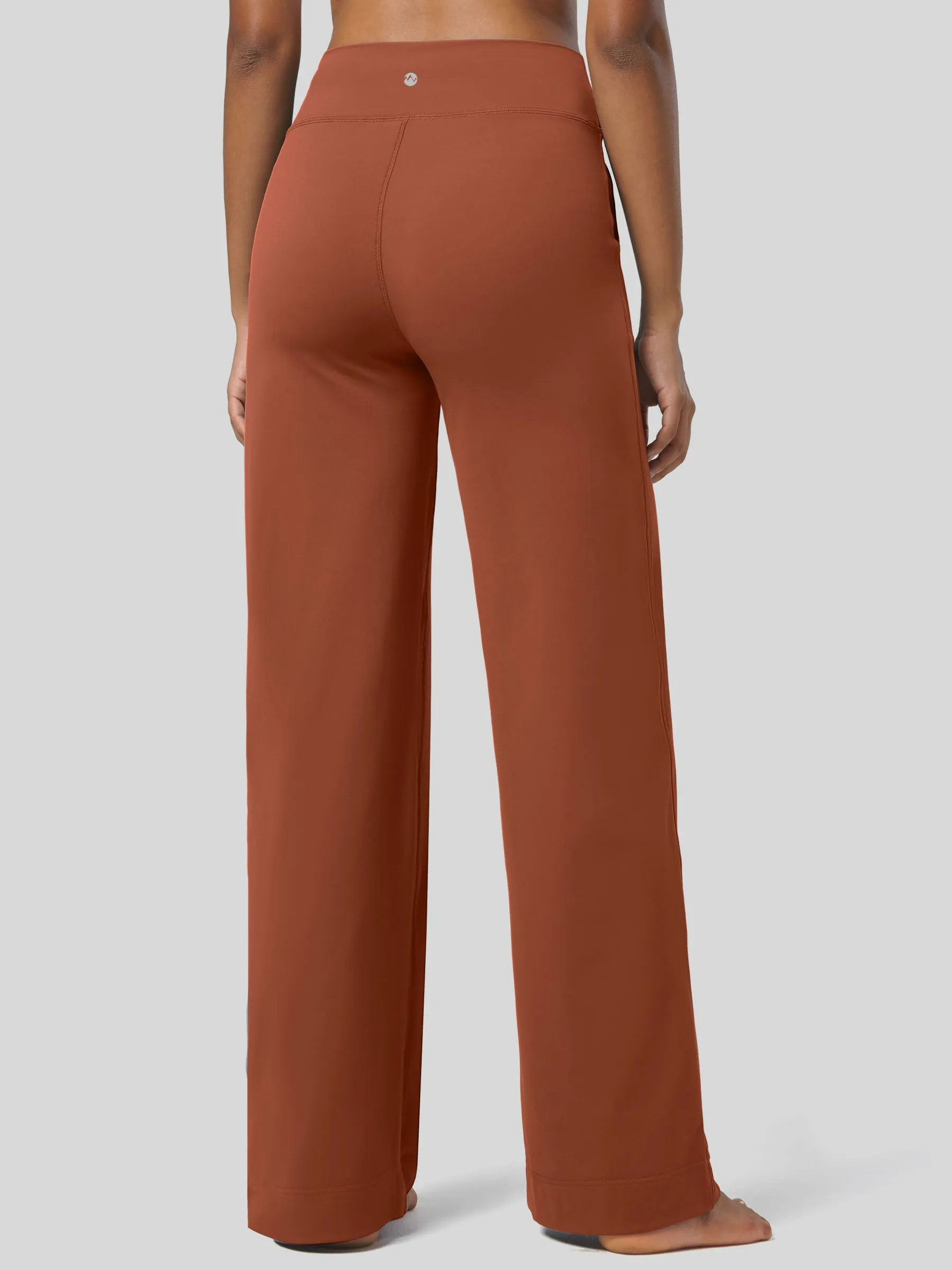 Women's Wide Leg Drawstring Yoga Pants 29 Inch