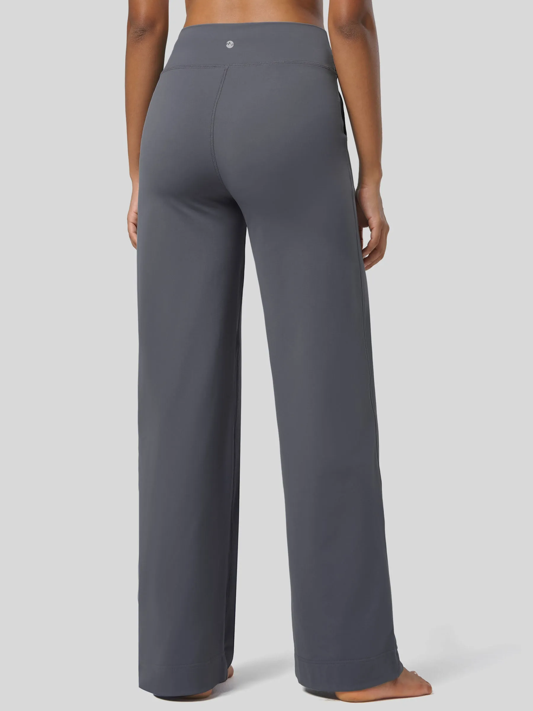 Women's Wide Leg Drawstring Yoga Pants 29 Inch