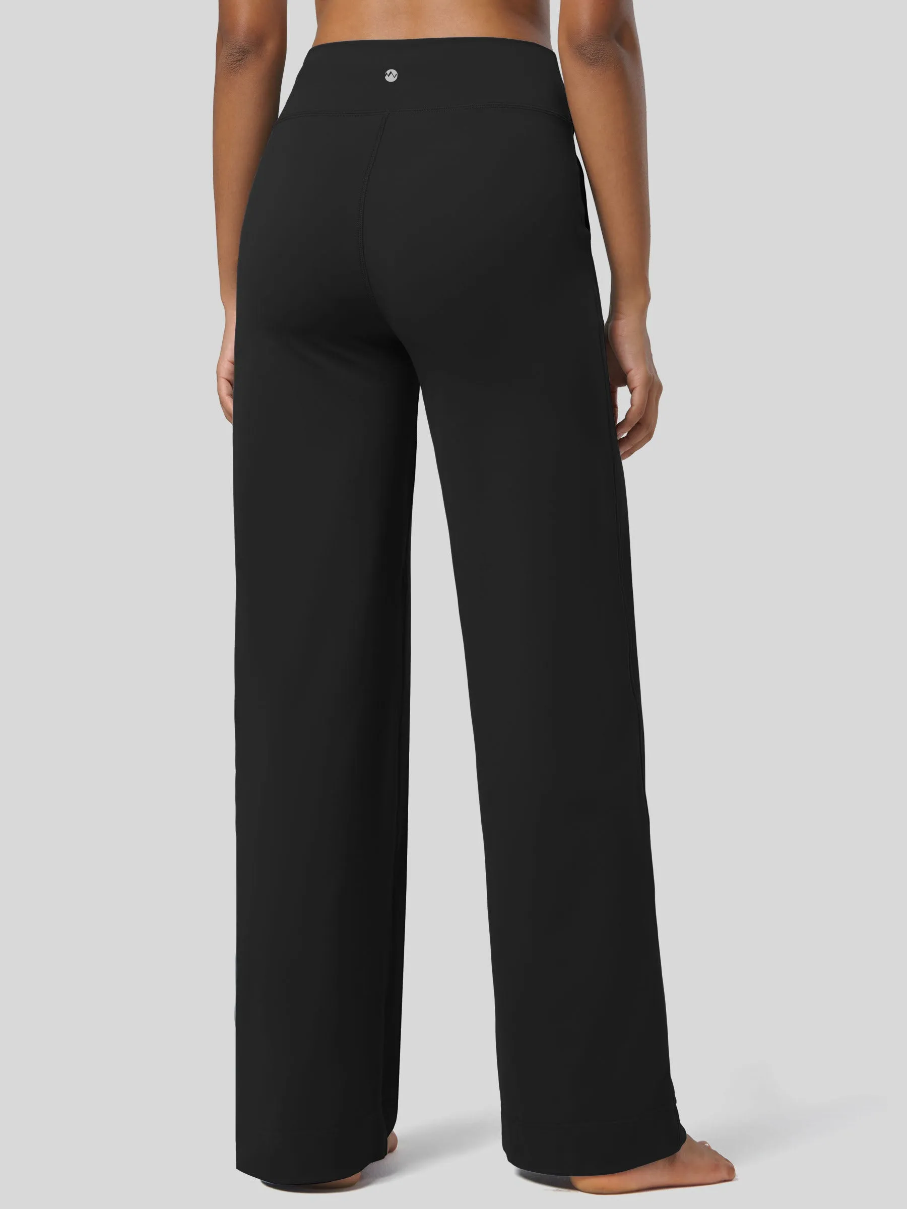 Women's Wide Leg Drawstring Yoga Pants 29 Inch