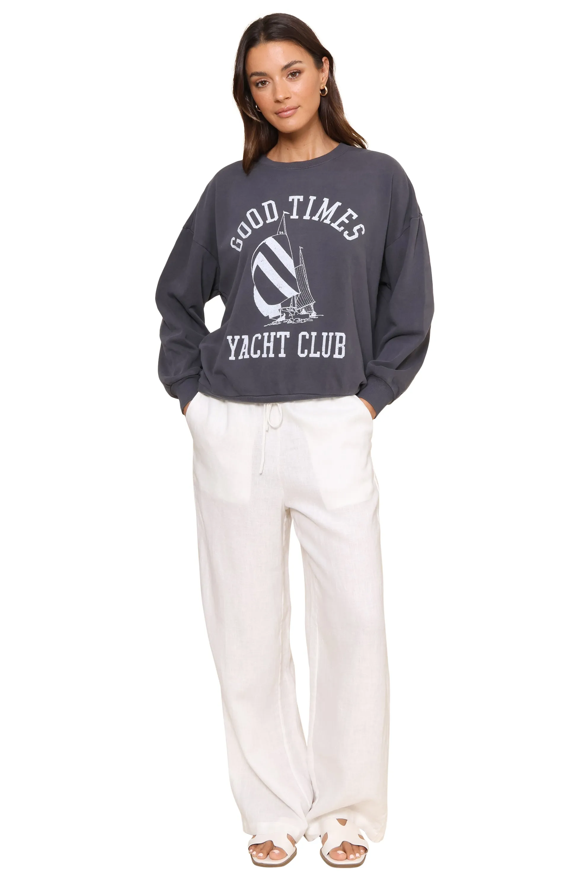Yacht Club Sunday Sweatshirt