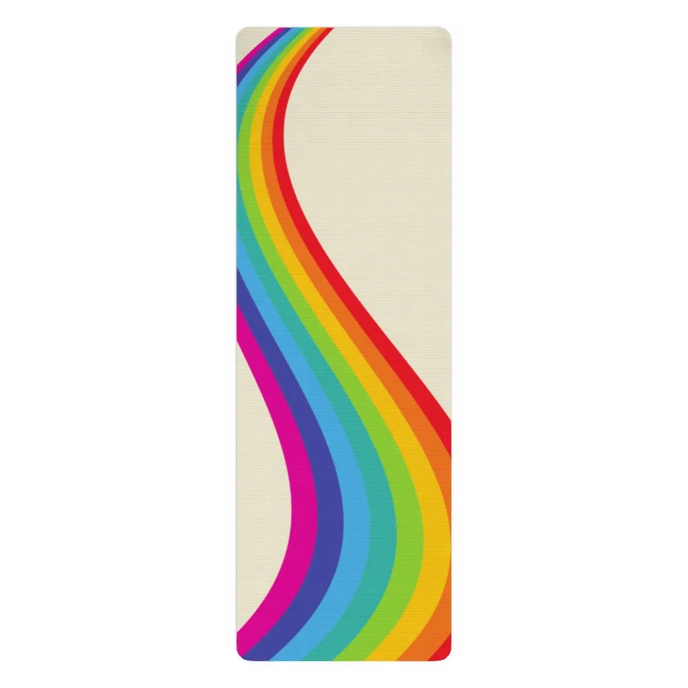 Yoga Mat - Rainbow Stretch