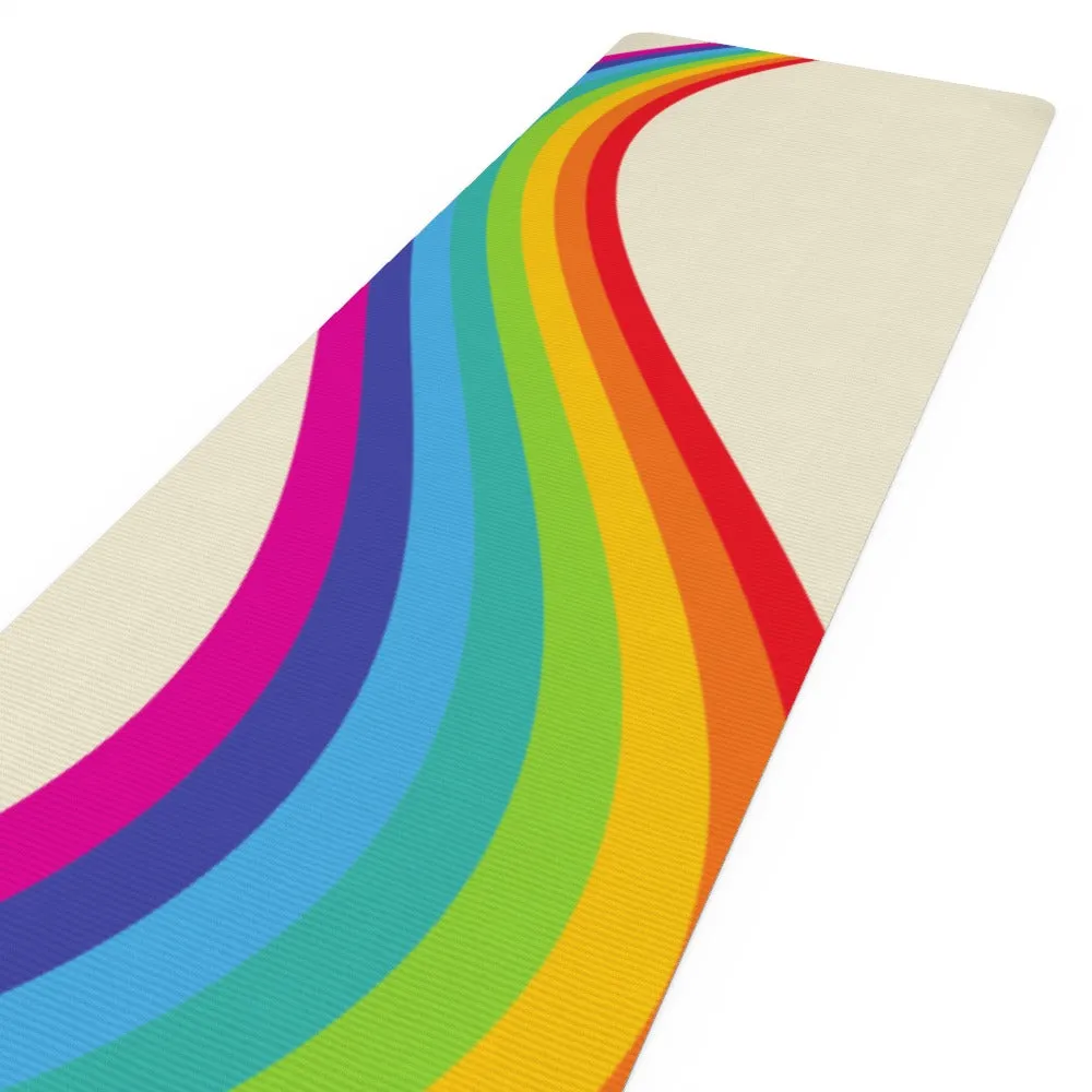 Yoga Mat - Rainbow Stretch