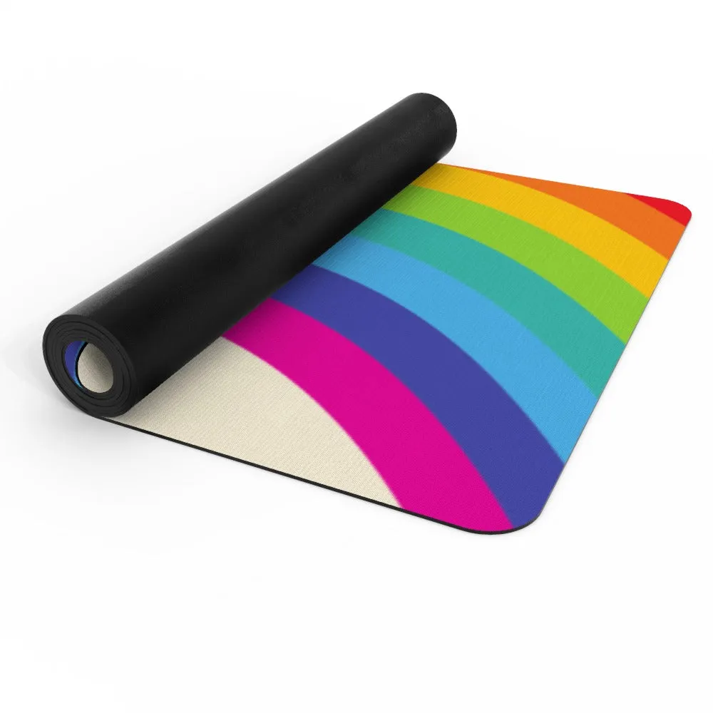 Yoga Mat - Rainbow Stretch